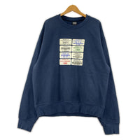 スウェット Codes Crew 紺 XXL ブラック