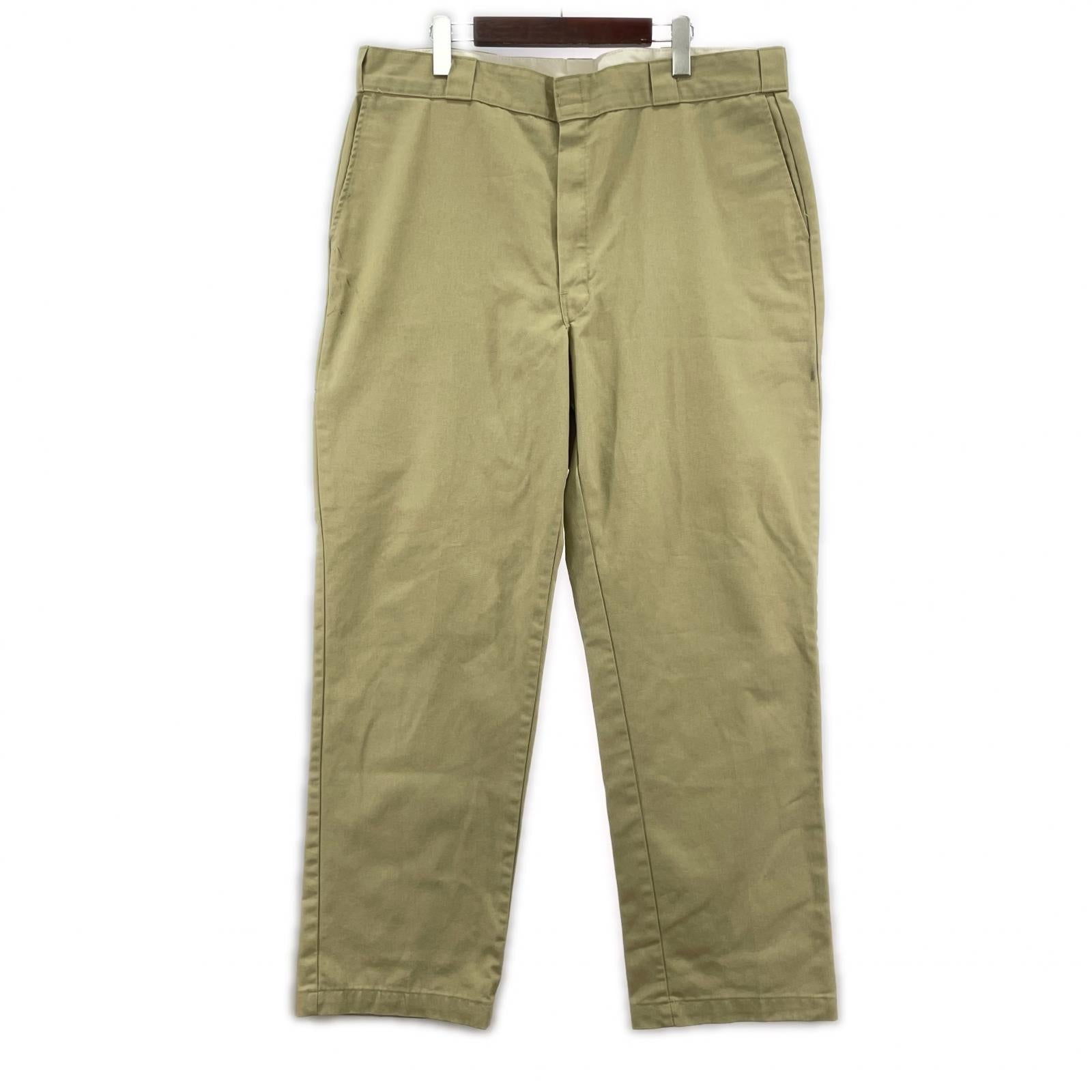 パンツ メキシコ製 ダブルニー 40×32 カーキ