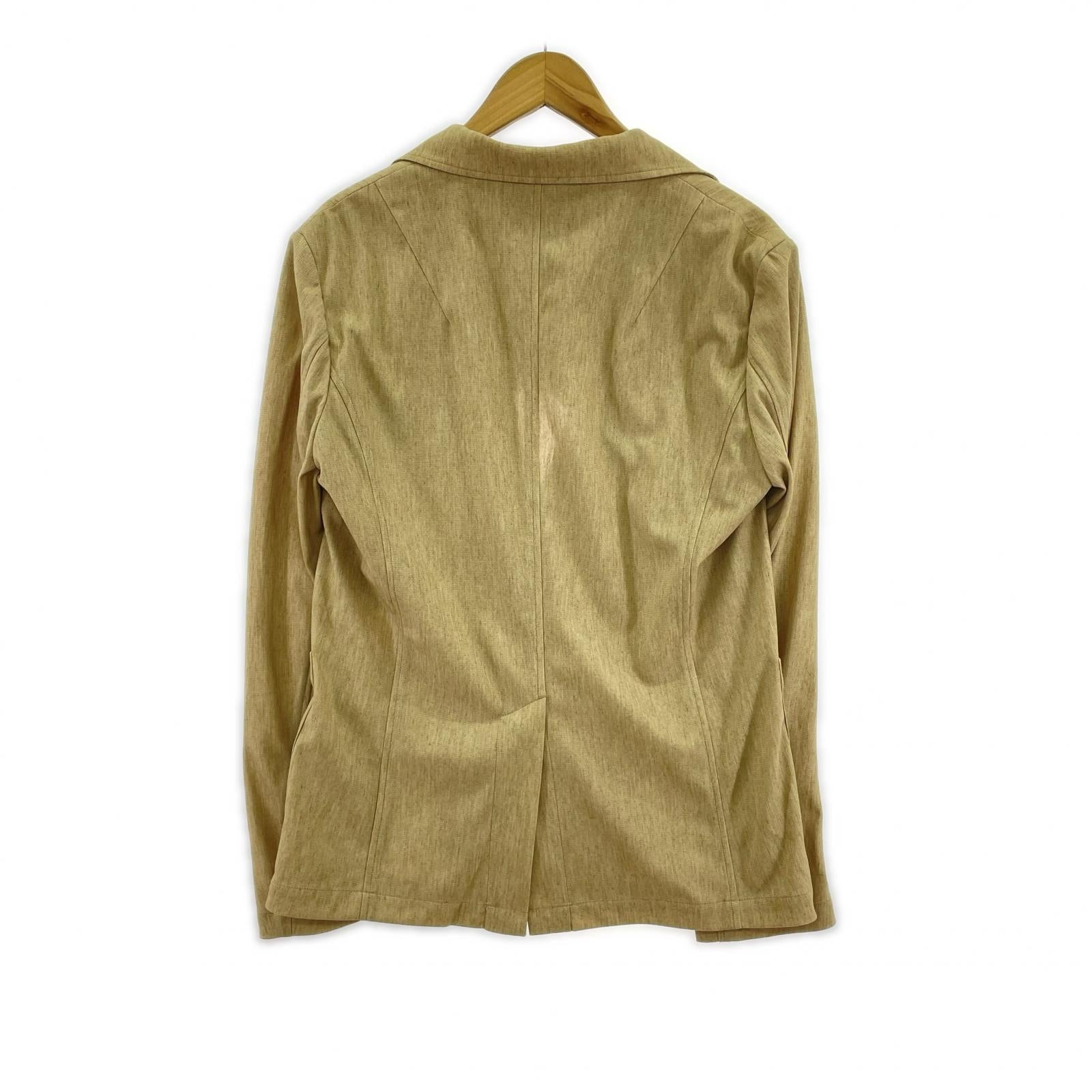 テーラードジャケット × muta smart jacket ベージュ M ベージュ