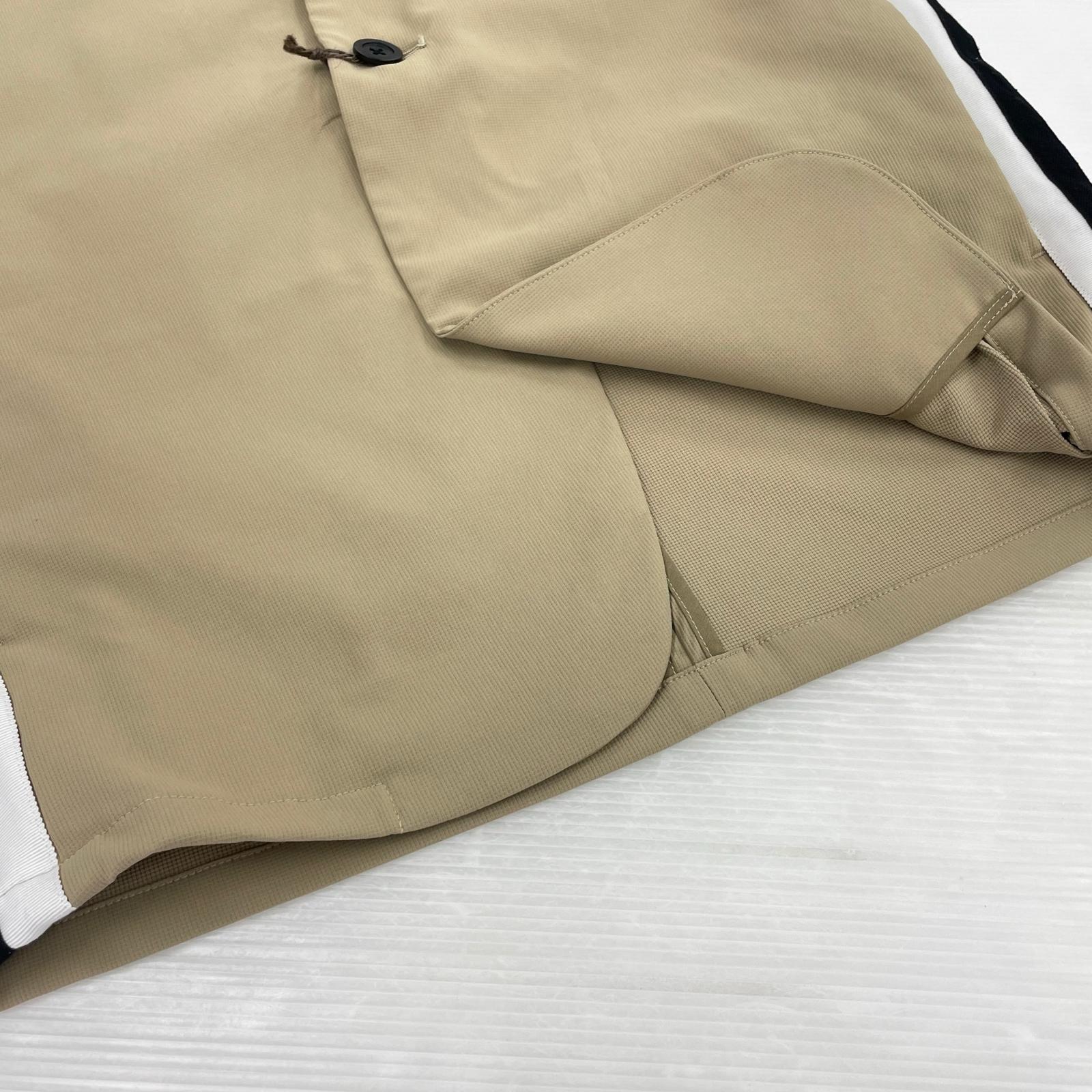 テーラードジャケット × muta MARINE Sweet Tailored JKT ベージュ M ベージュ