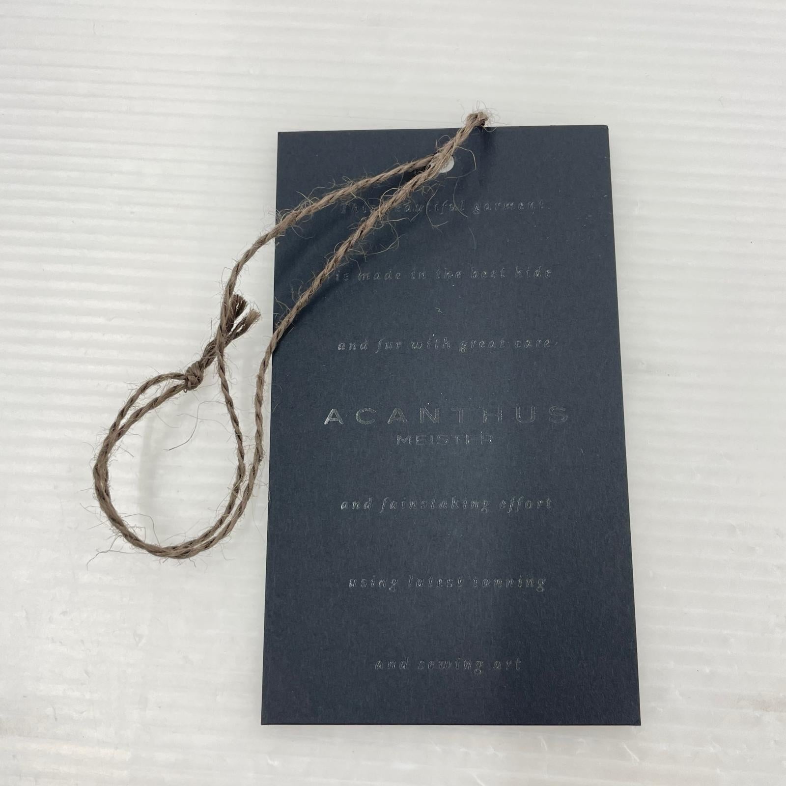 長袖シャツ MARINE × ACANTHUS オーバーサイズカラーシャツ 青 ブルー