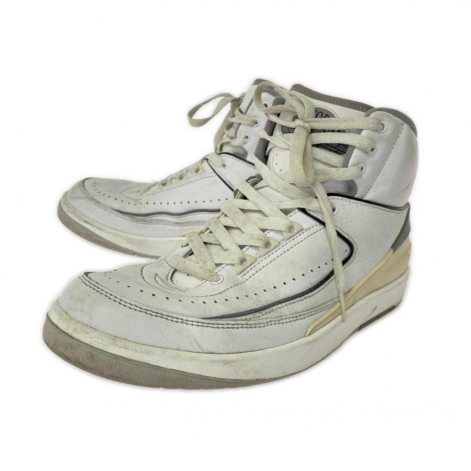 スニーカー Air Jordan 2 White and Cement Grey 27cm 27cm (US9 UK8 1/2 EU44) ホワイト