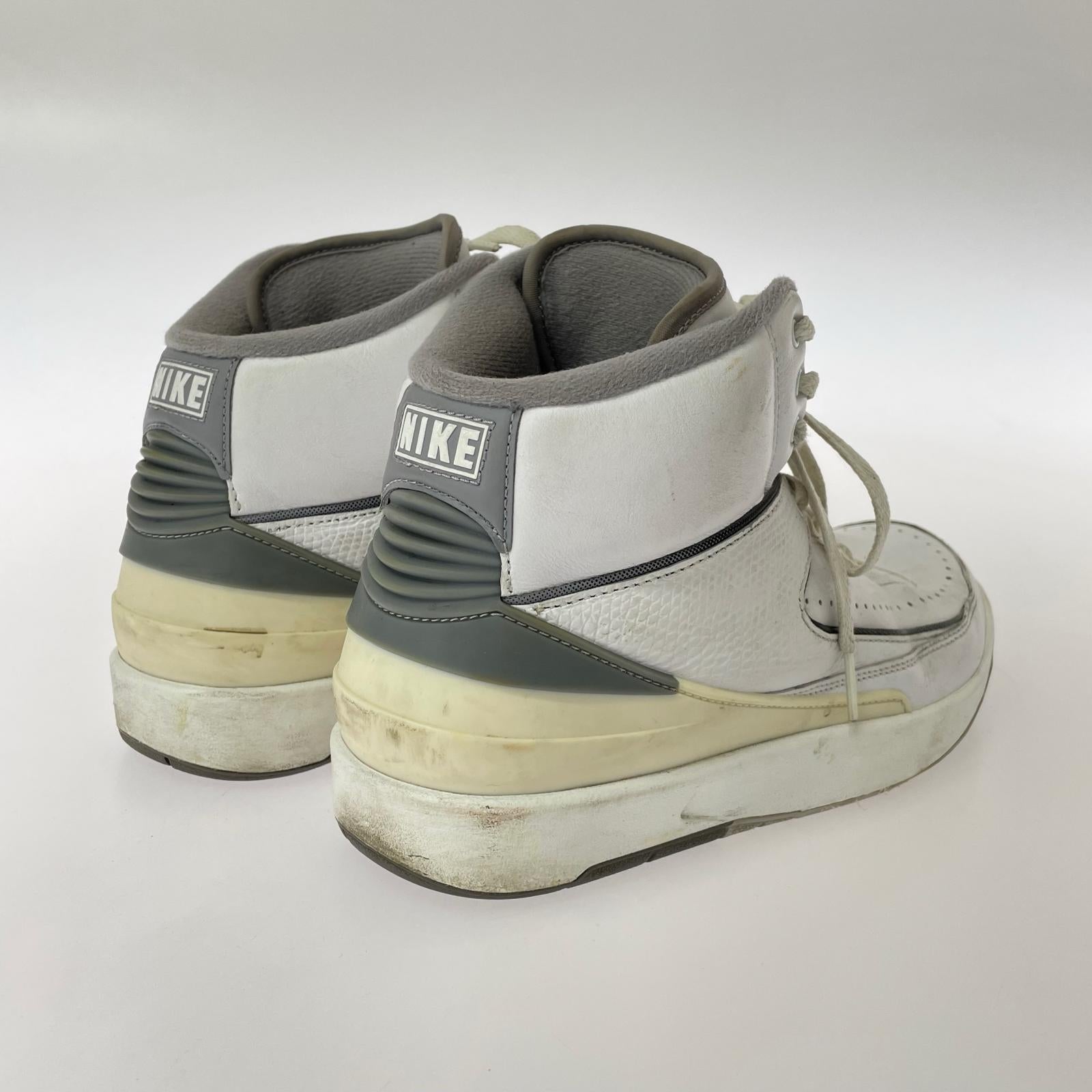 スニーカー Air Jordan 2 White and Cement Grey 27cm 27cm (US9 UK8 1/2 EU44) ホワイト
