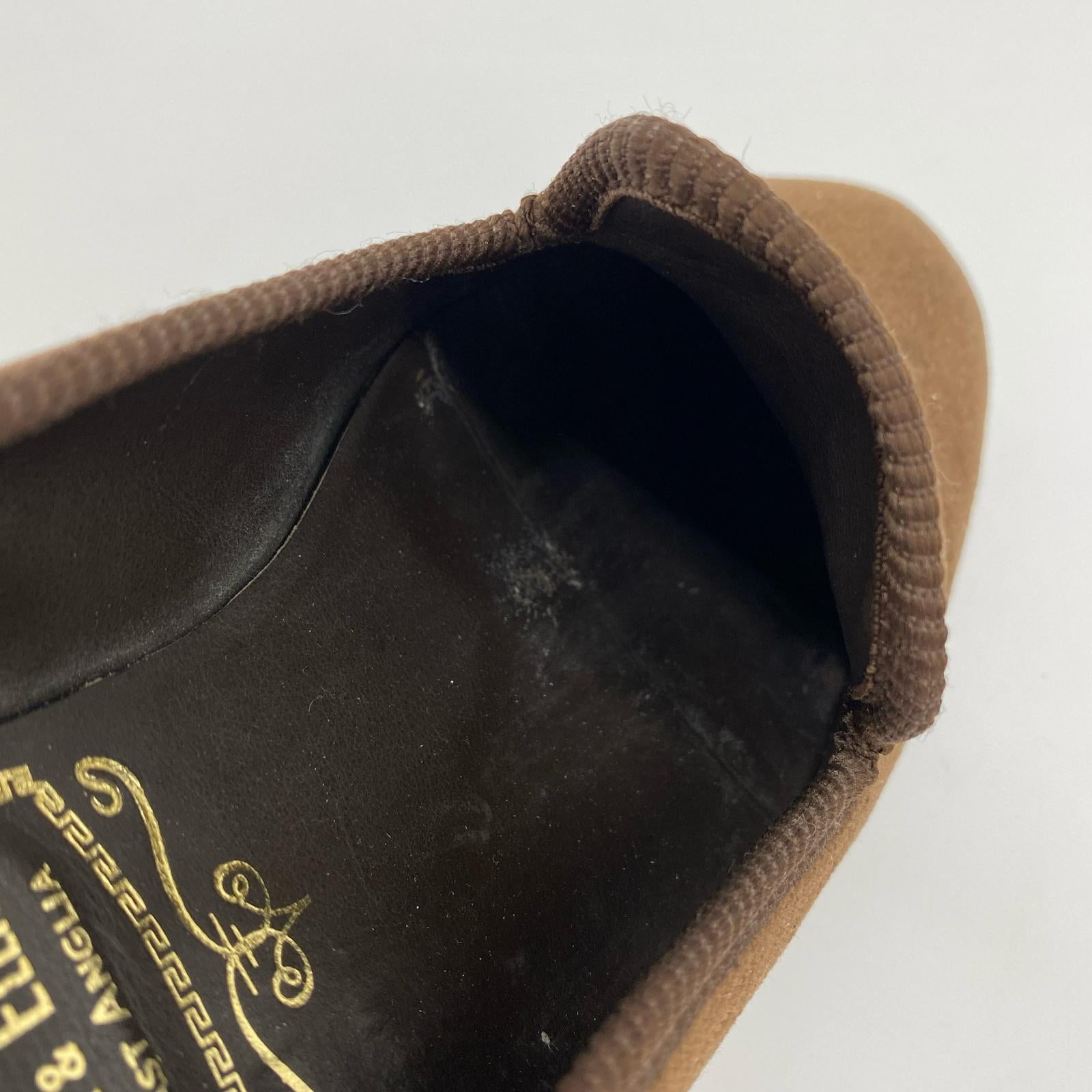シューズ Velvet Slippers ブラウン
