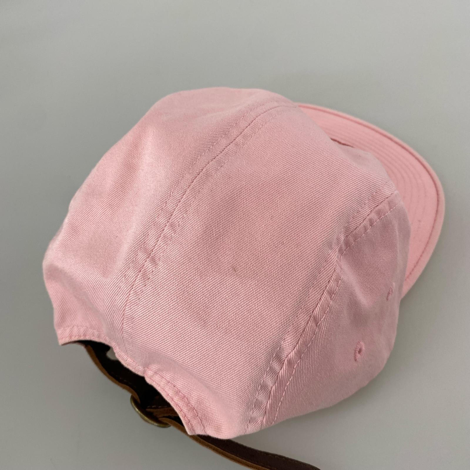 キャップ Washed Chino Twill Camp Cap ピンク
