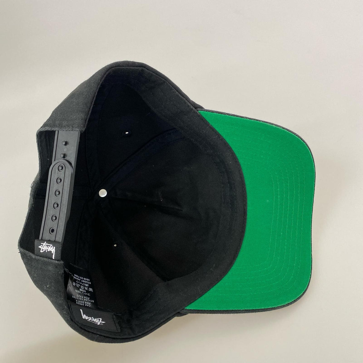 キャップ MID-DEPTH BIG STOCK SNAPBACK ブラック ブラック