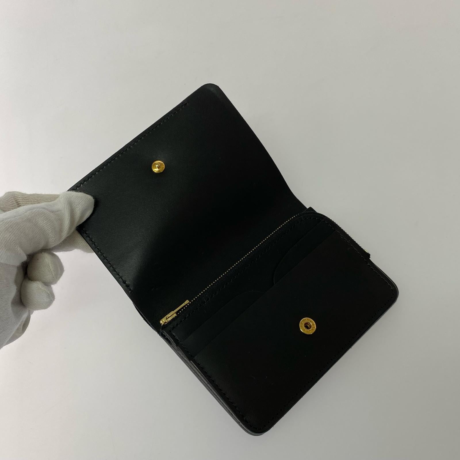 コンパクトウォレット forme Short wallet flp-26 黒 ブラック