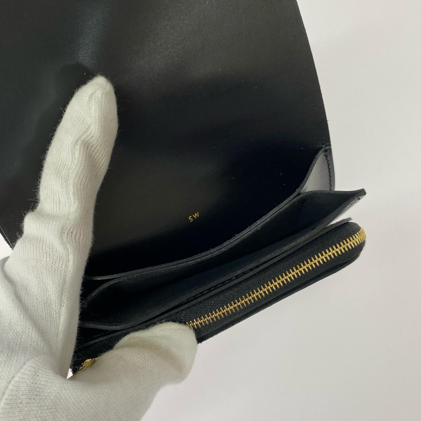 コンパクトウォレット forme Short wallet flp-26 黒 ブラック