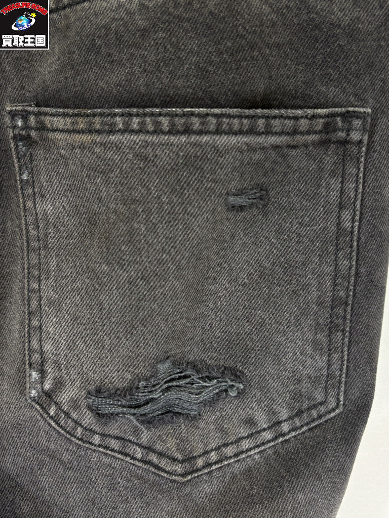 デニムパンツ 25ss/Damage Boots Cut Jeans