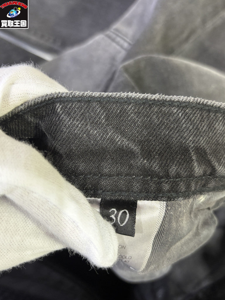 デニムパンツ 25ss/Damage Boots Cut Jeans