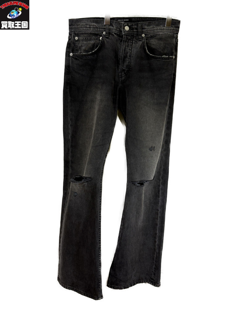 デニムパンツ 25ss/Damage Boots Cut Jeans