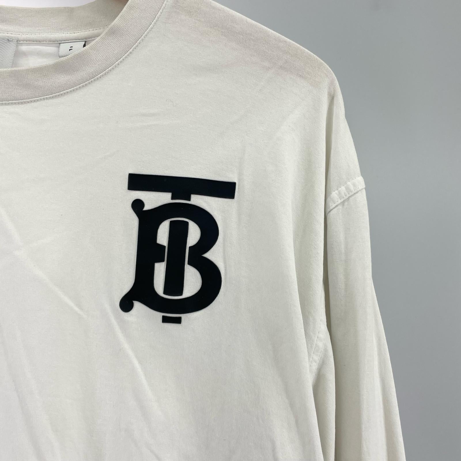 長袖Ｔシャツ tb ロゴ S ホワイト