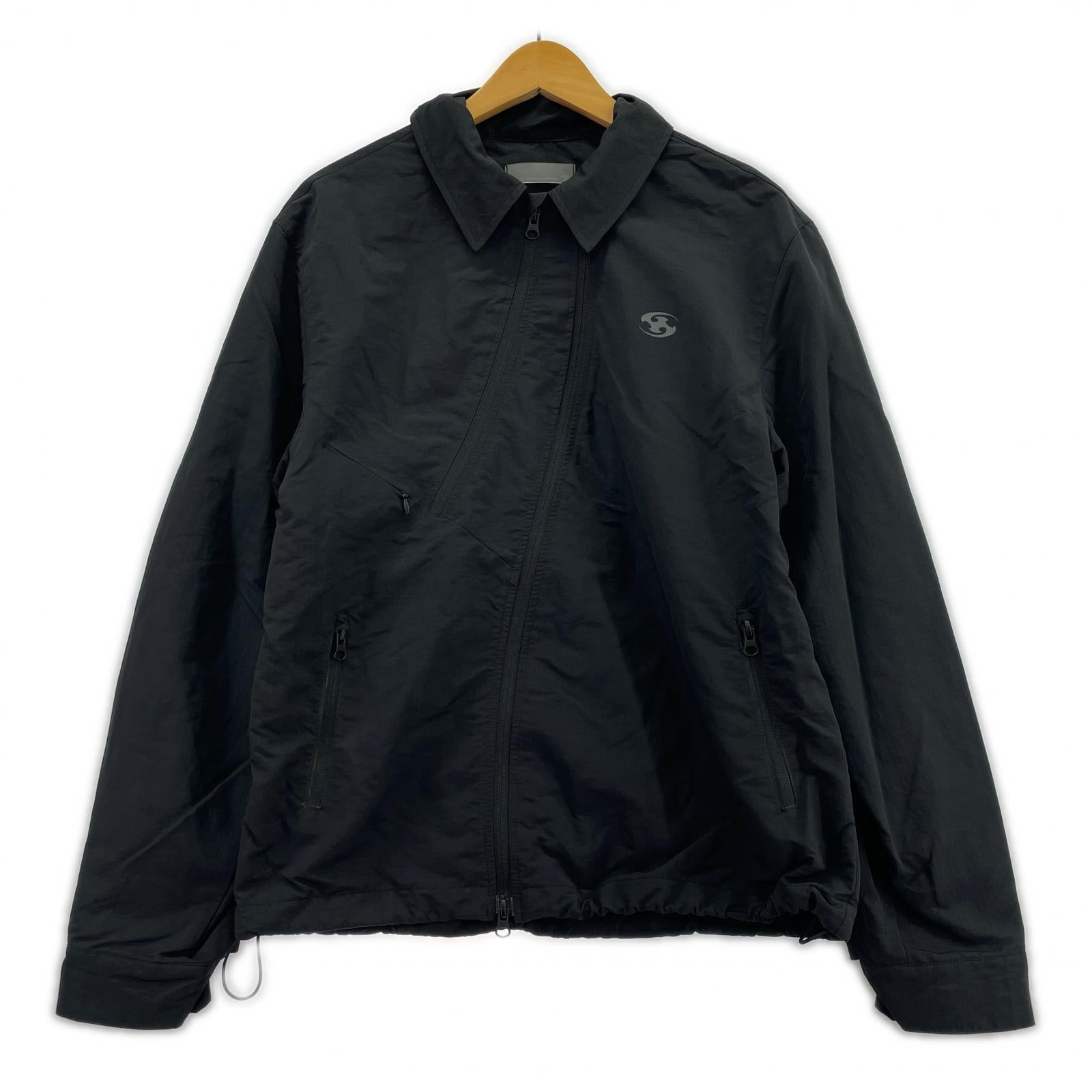ジャケット san san gear coach jacket 1 ブラック