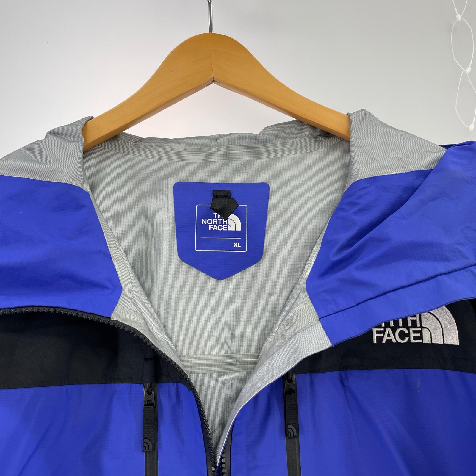 マウンテンパーカー ナイロンジップ XL BLU ブルー