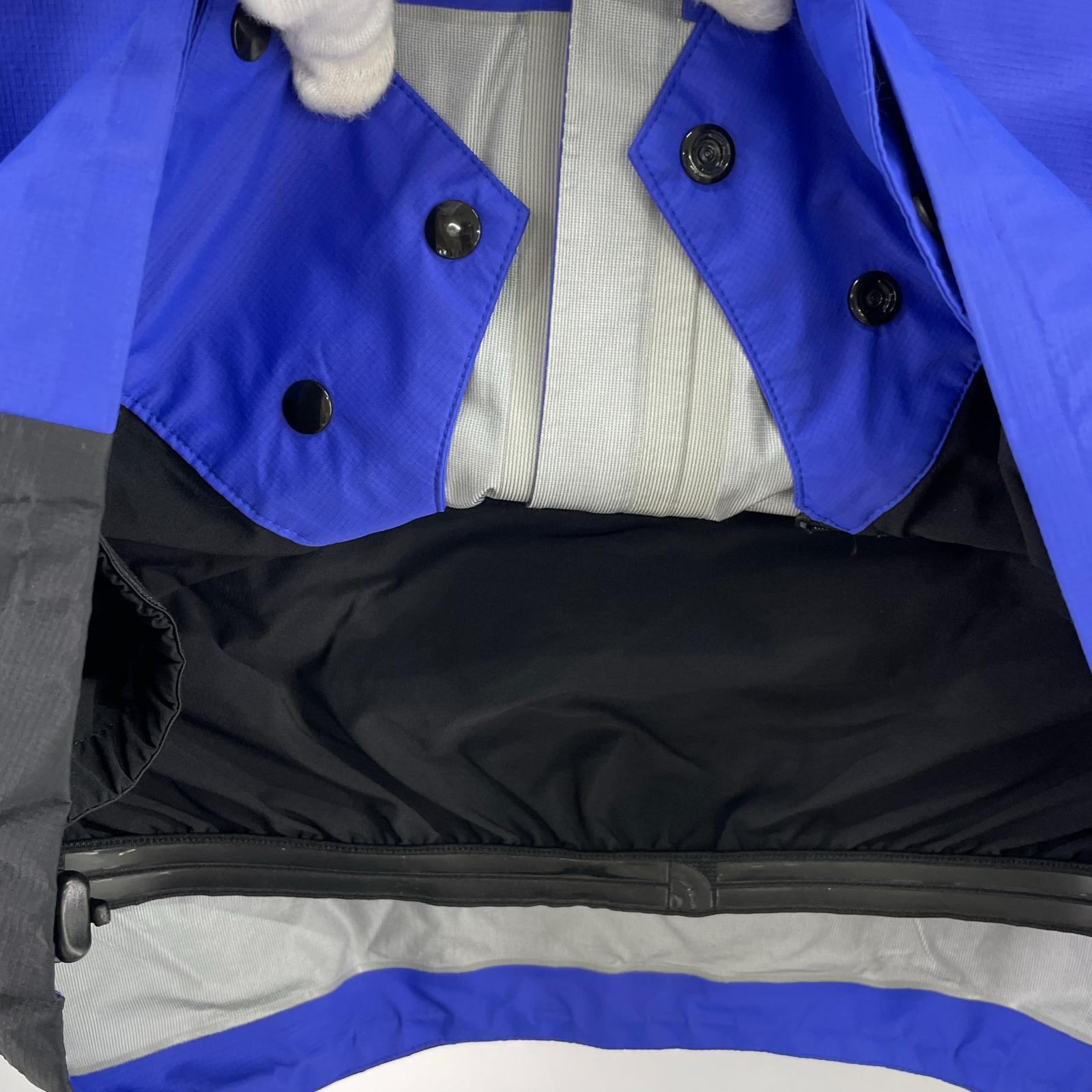 マウンテンパーカー ナイロンジップ XL BLU ブルー