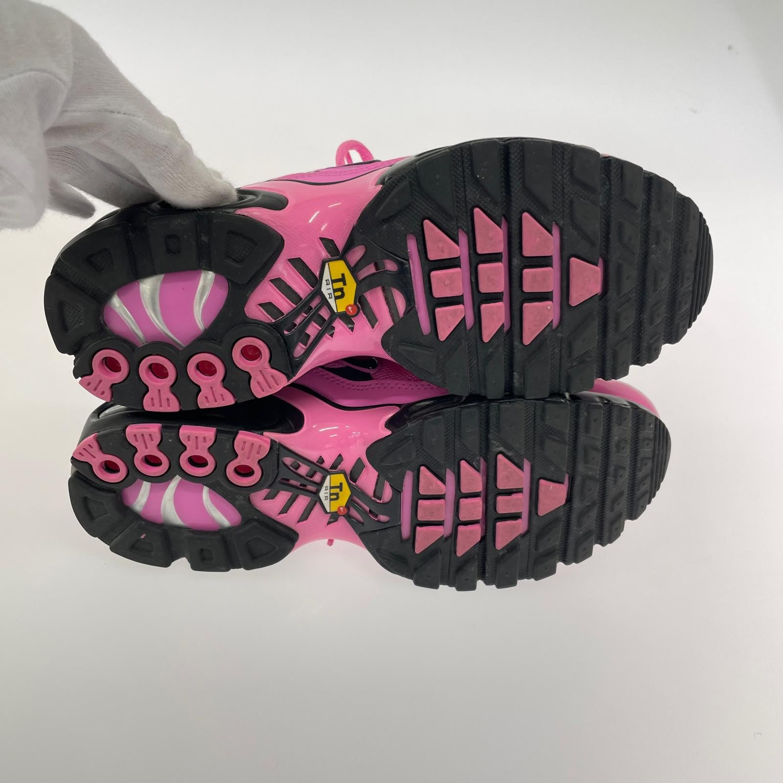 スニーカー AIR MAX PLUS BLACK PINK 23 23cm (US5 UK4 1/2 EU36) ピンク