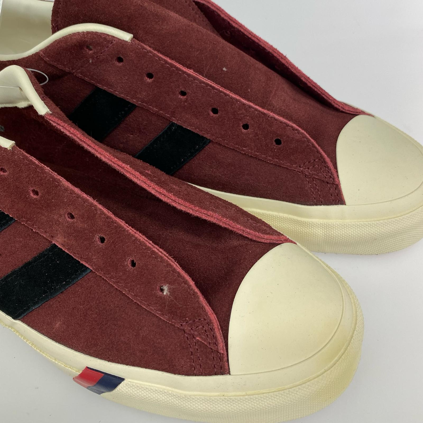 スニーカー PRO KEDS ロイヤルプラス ワインレッド 28cm