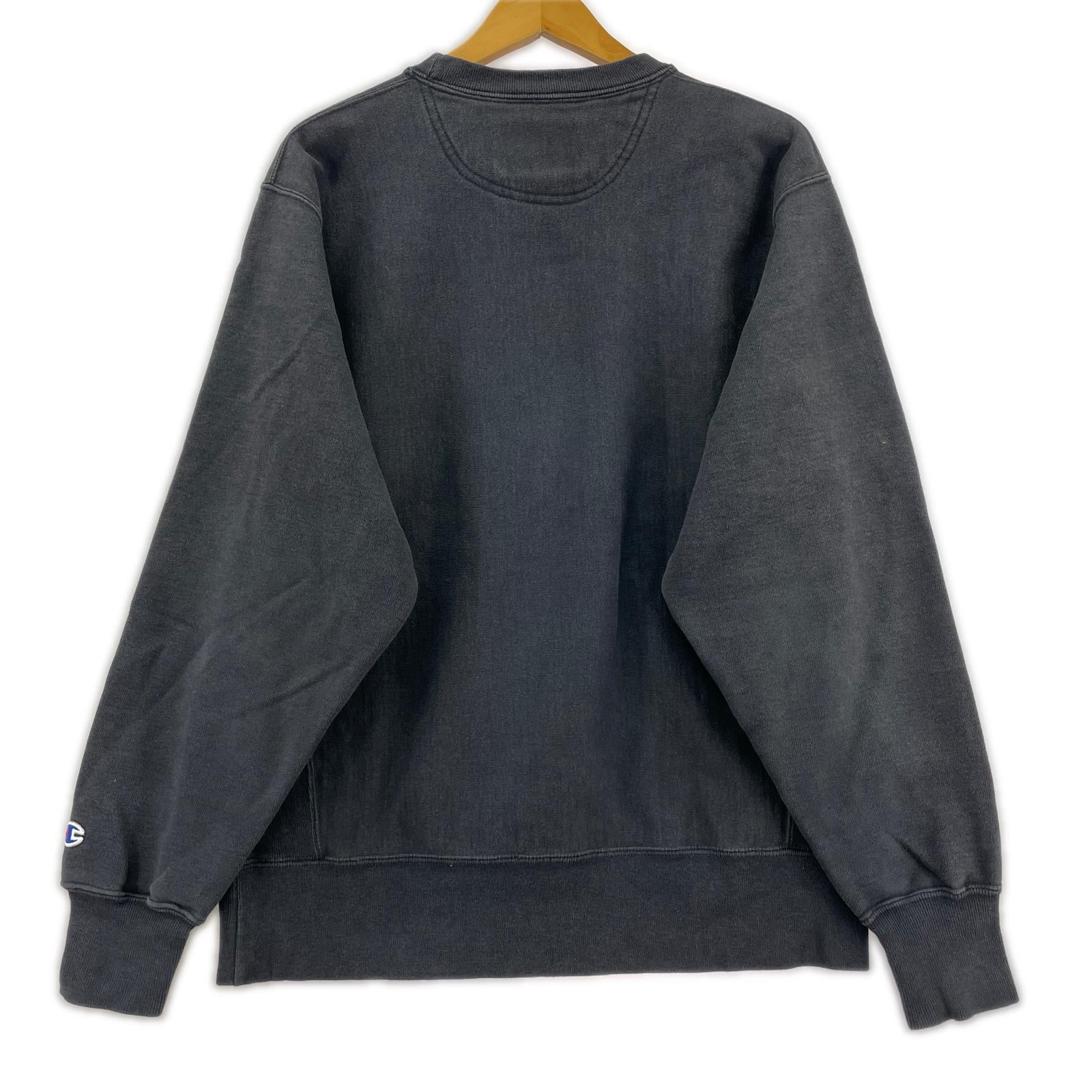 スウェット 90s~ メキシコ製 RW BINGHAMTON BLK (S) S ブラック