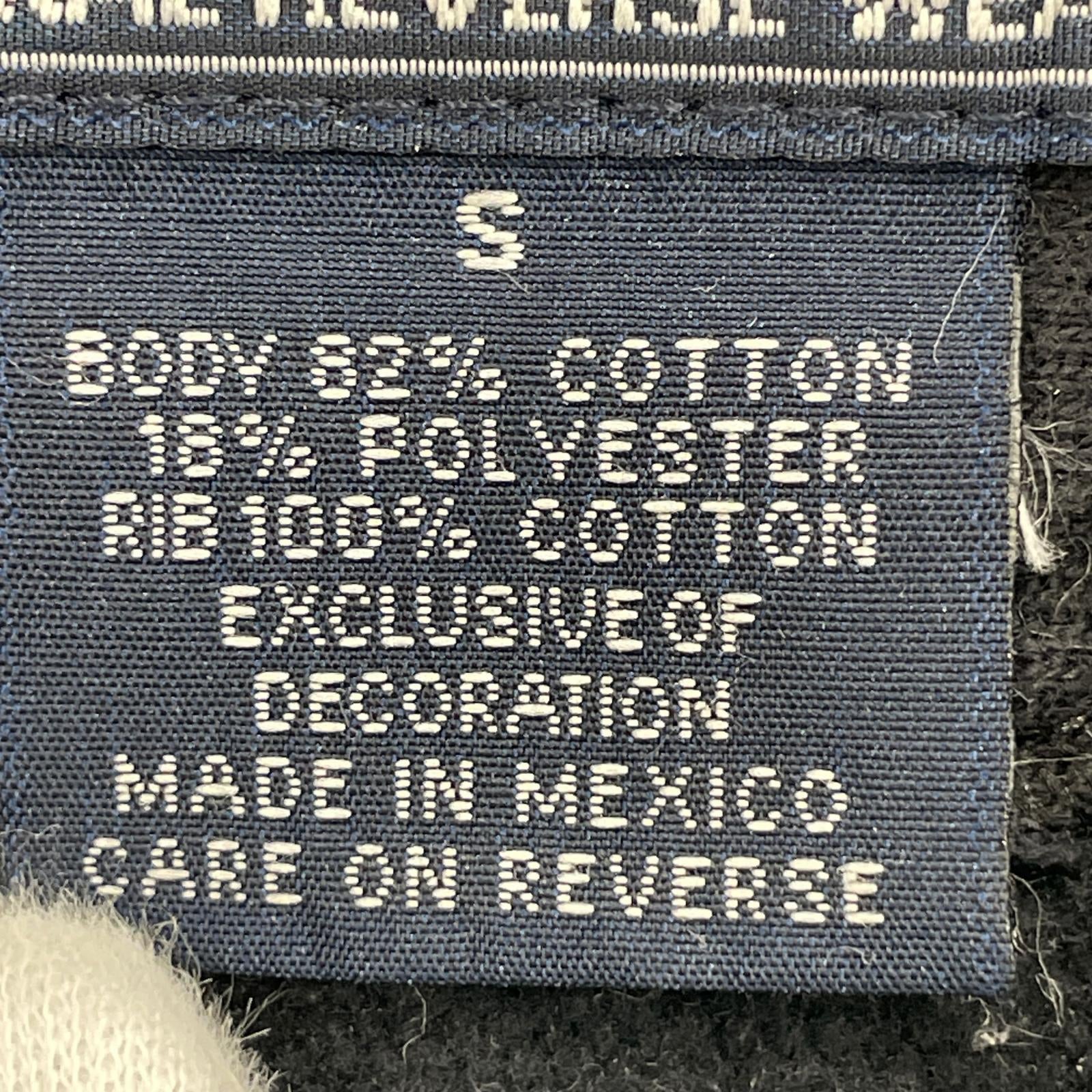 スウェット 90s~ メキシコ製 RW BINGHAMTON BLK (S) S ブラック
