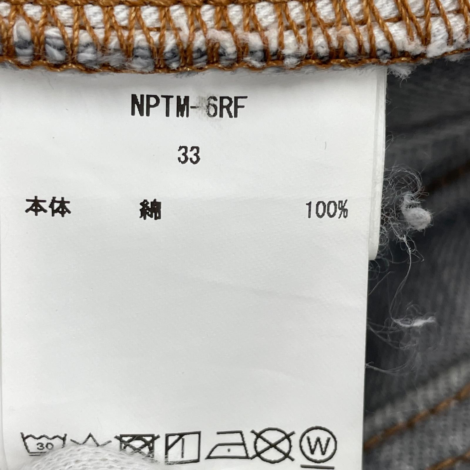 デニムパンツ NPTM-6RF 33 グレー
