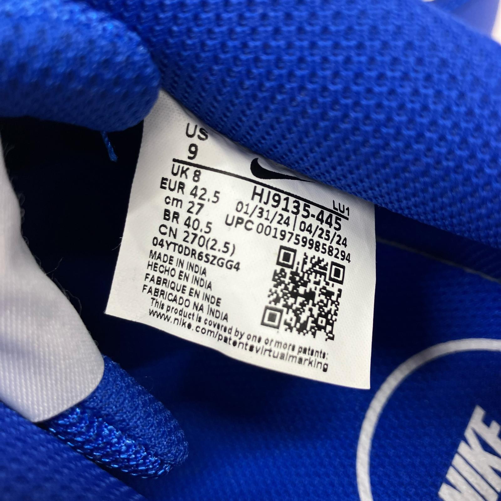 スニーカー COURT VISION LO 27.0cm 27cm (US9 UK8 1/2 EU44) ブルー