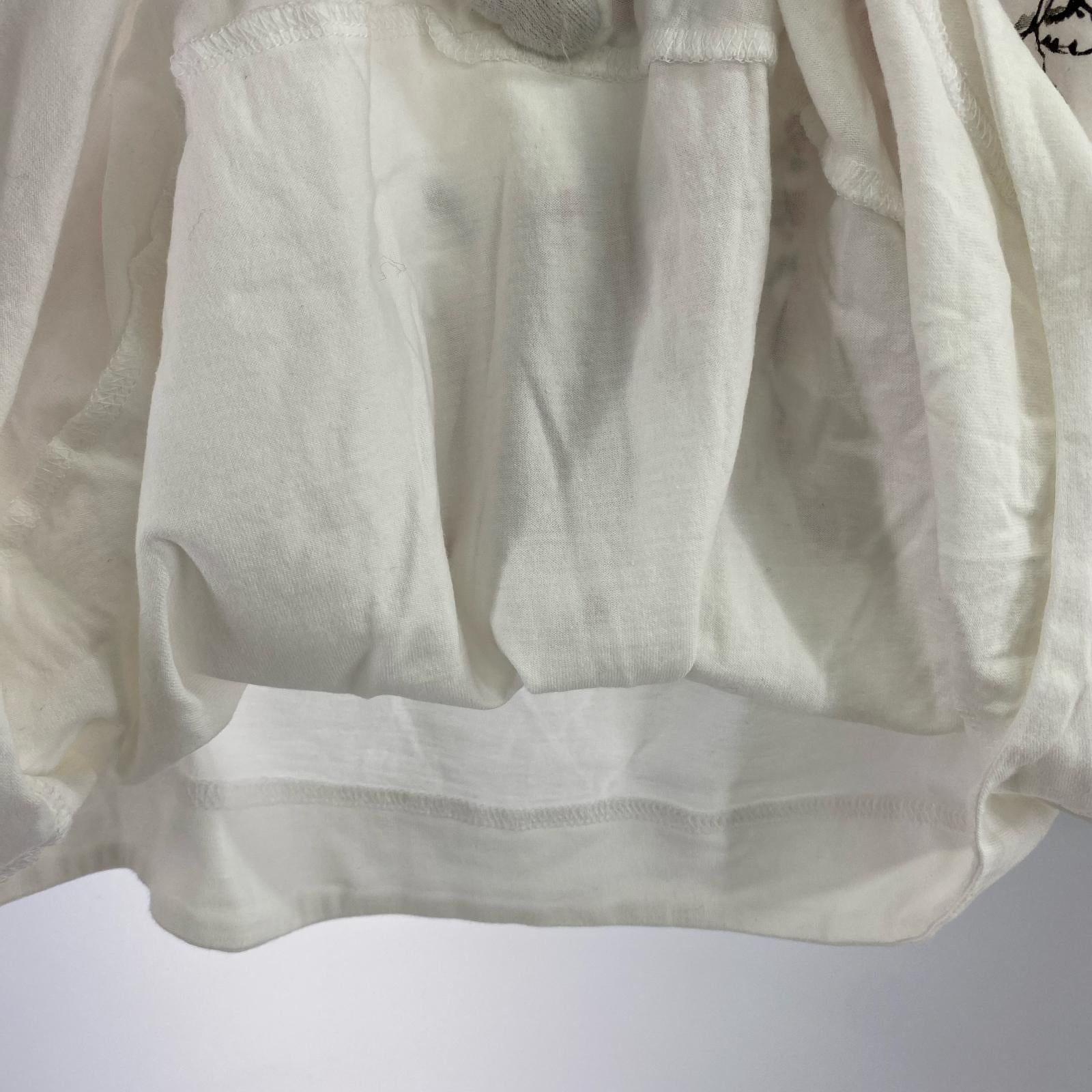 半袖Ｔシャツ 花柄 白 (2) 2 ホワイト