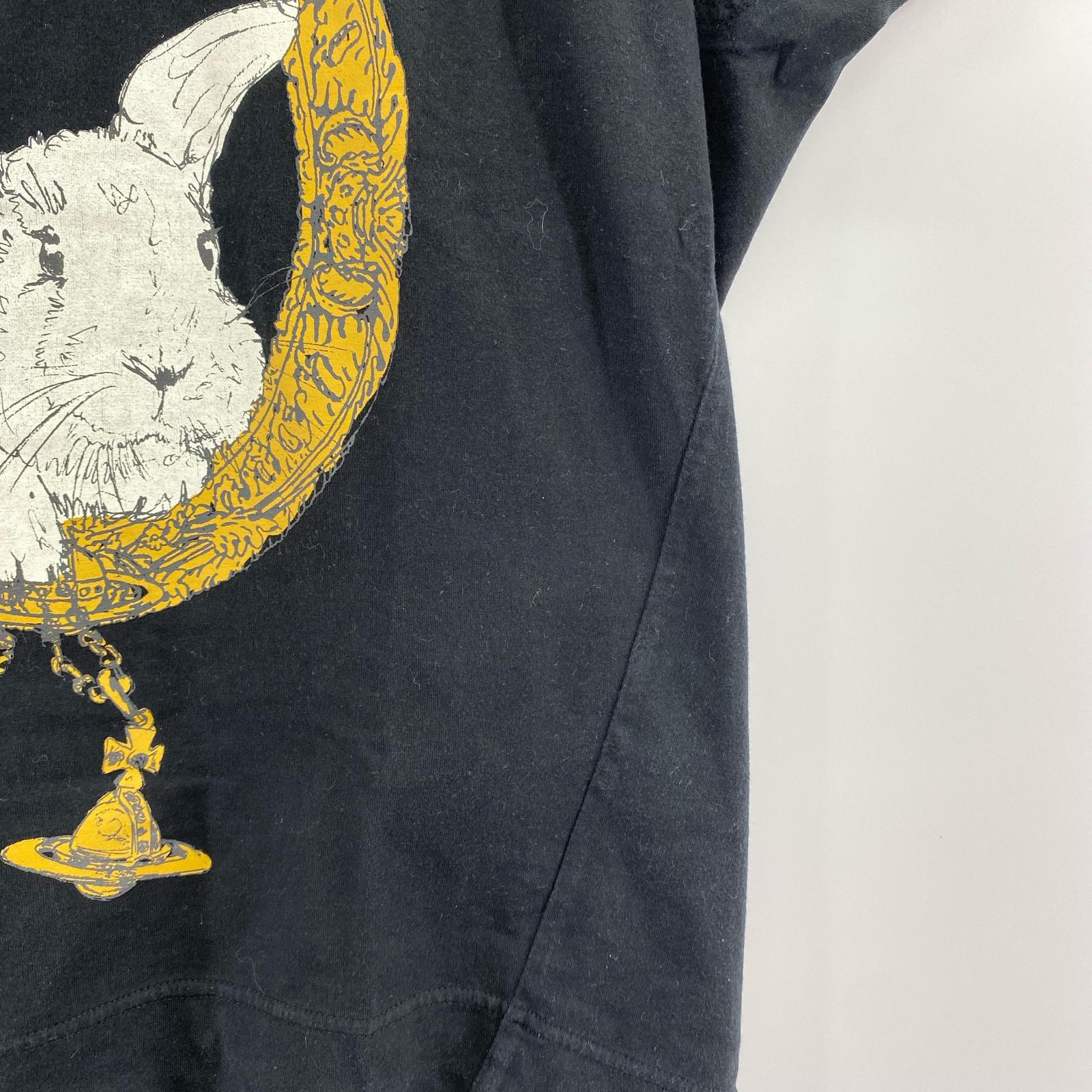 半袖Ｔシャツ バニーインフレーム 黒 (2) 2 ブラック