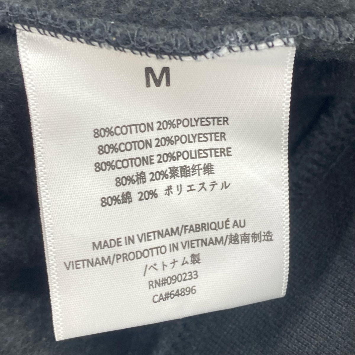 パーカー ESSENTIALS FEAR OF GOD ﾌﾛｯｷｰﾌﾟﾘﾝﾄｽｳｪｯﾄ S ブラック