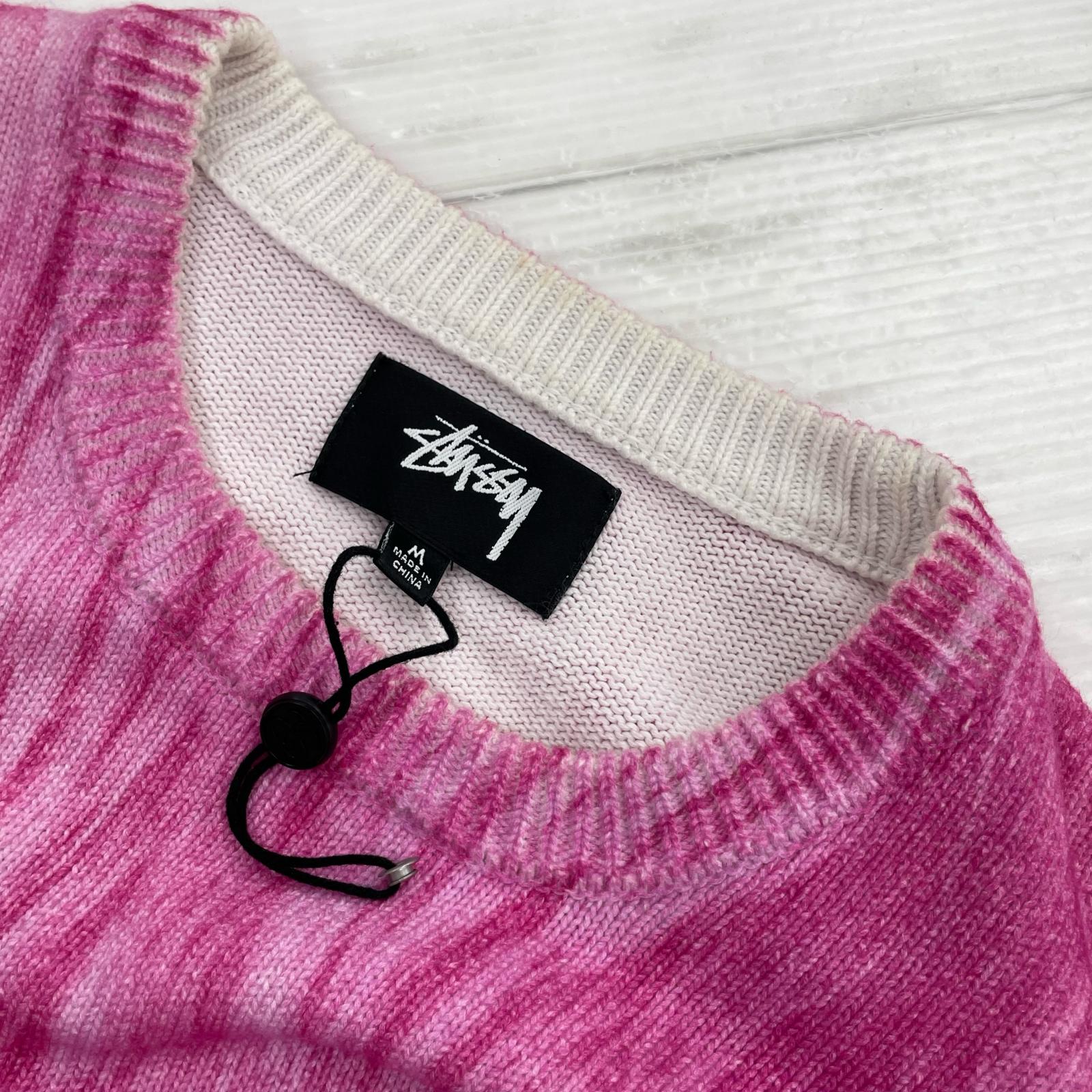 ニット Printed Fur Sweater/M M ピンク