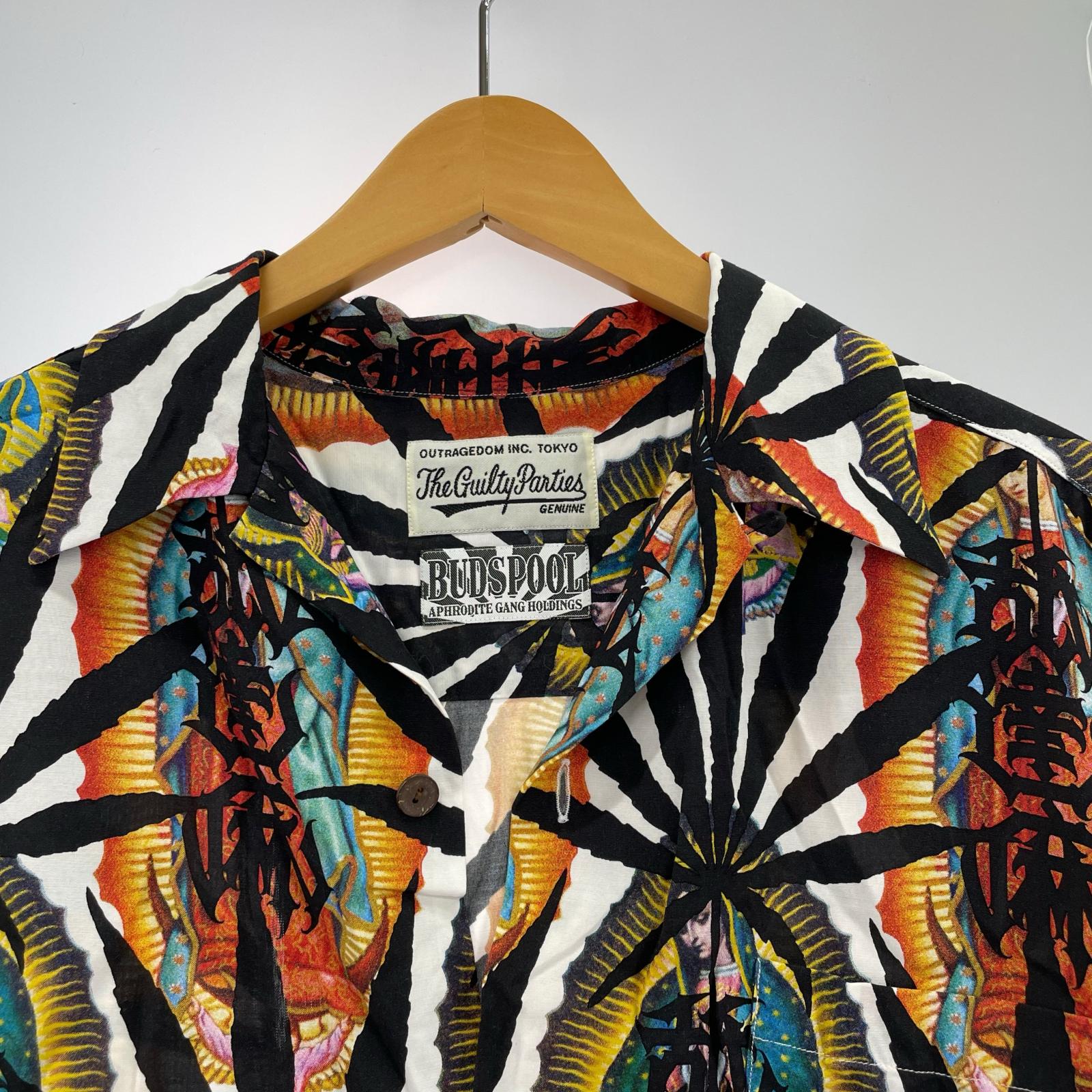 半袖シャツ ×BUDSPOOL HAWAIIAN SHIRT 舐達麻 (L) L マルチカラー