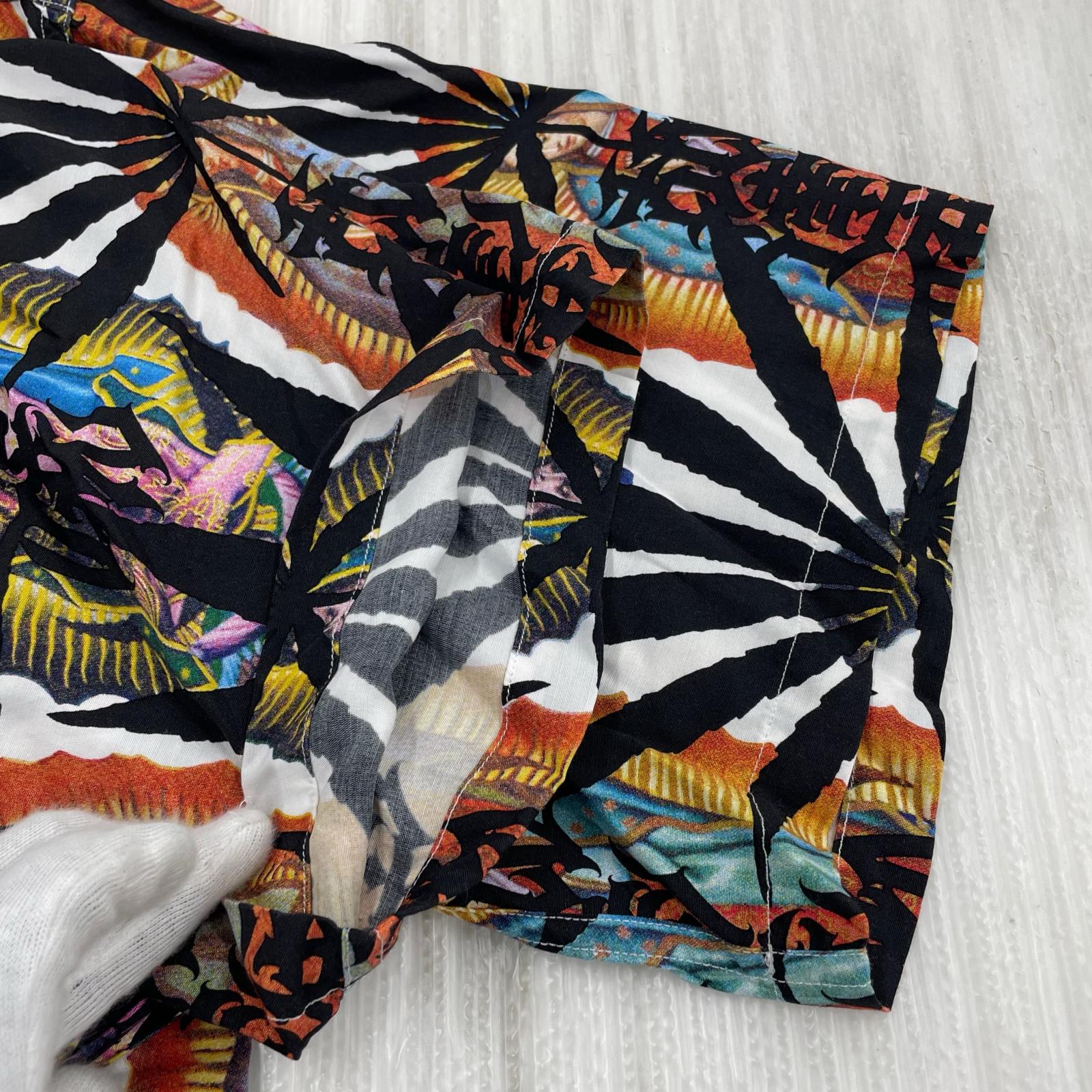 半袖シャツ ×BUDSPOOL HAWAIIAN SHIRT 舐達麻 (L) L マルチカラー
