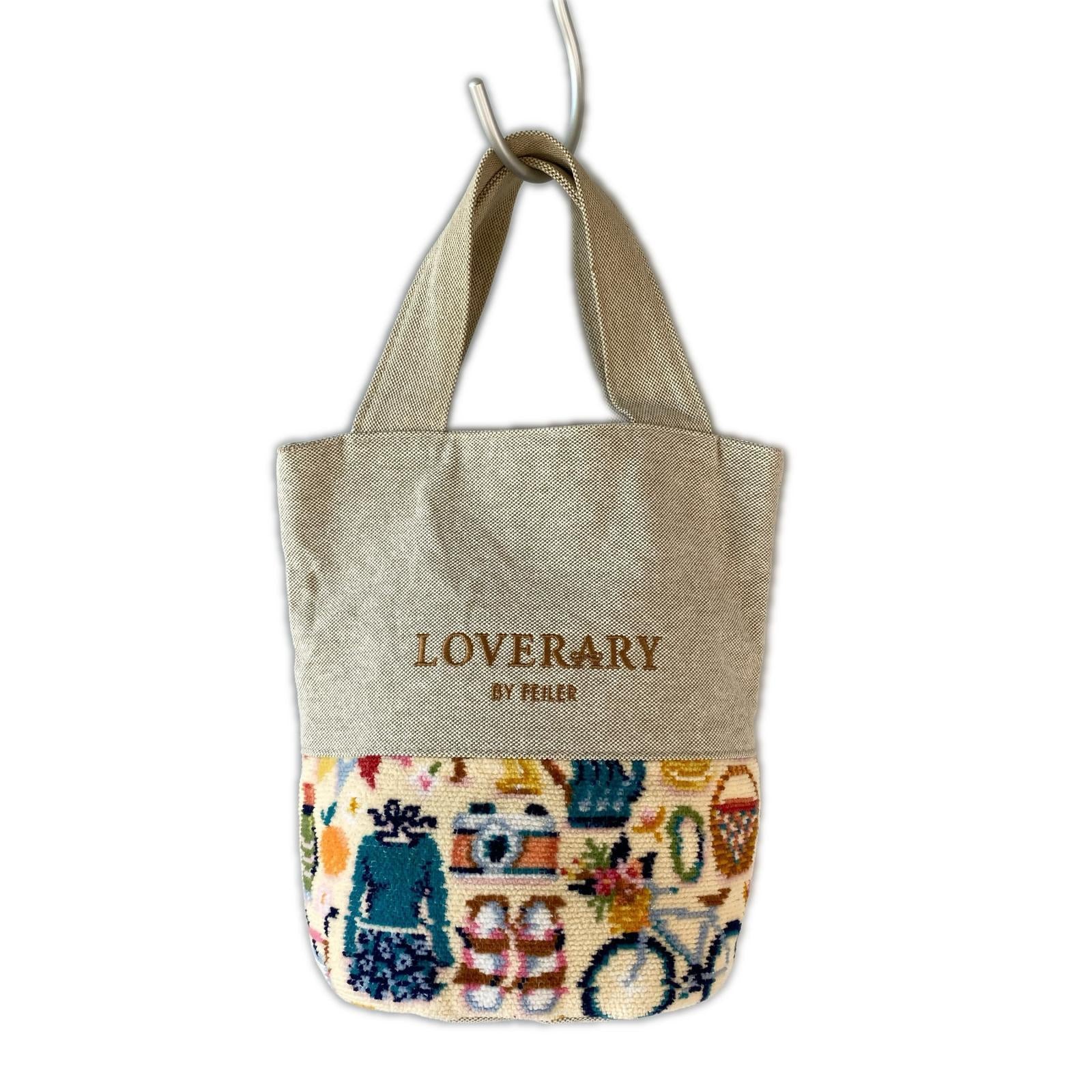トートバッグ LOVERARY BY FEILER ベージュ
