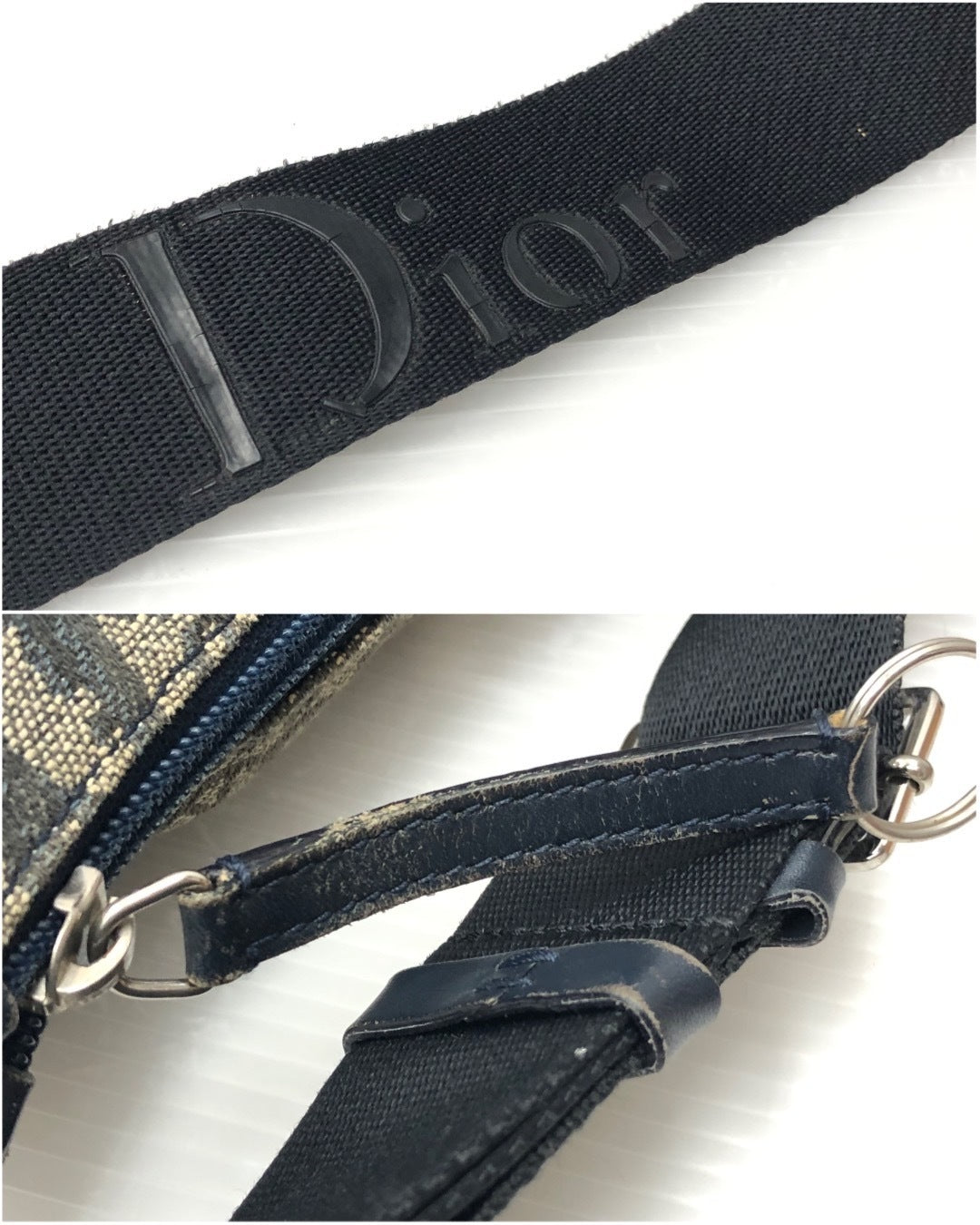 Dior/ショルダーバッグ/トロッター ハーフムーン
