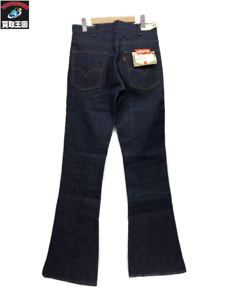 デニムパンツ 70s 646-0217 30×34 デッドストック フラッシャー付き
