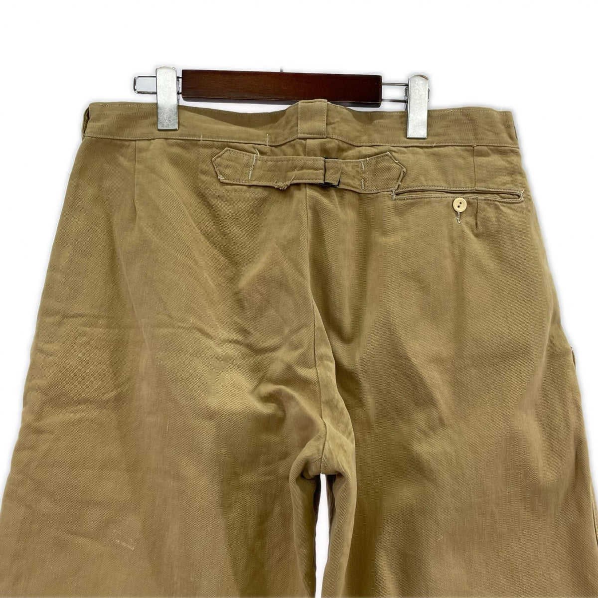 パンツ 30-40s ｼﾝﾁﾊﾞｯｸ ﾁﾉﾄﾗｳｻﾞｰ (実寸36)