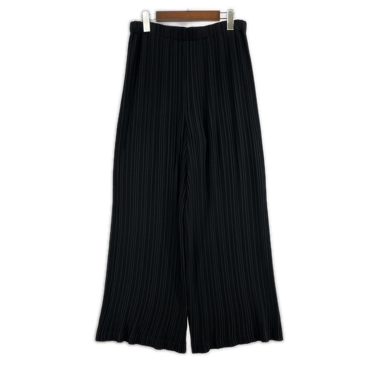 パンツ プリーツパンツ BLK S ブラック