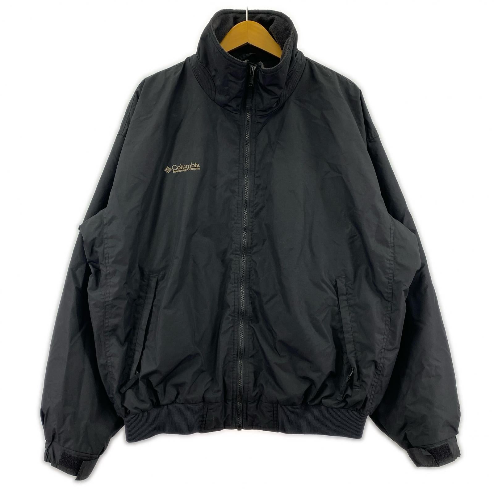 ジャケット 00s USA製 ファルマスジャケット 黒 L ブラック