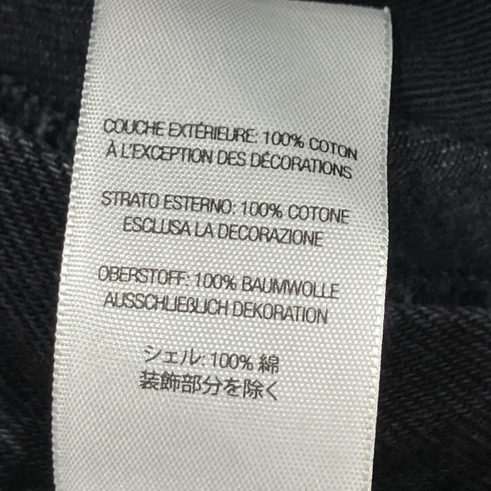 デニムパンツ 25FW Baggy Jeans ブラックデニム バギーパンツ W34 34 ブラック