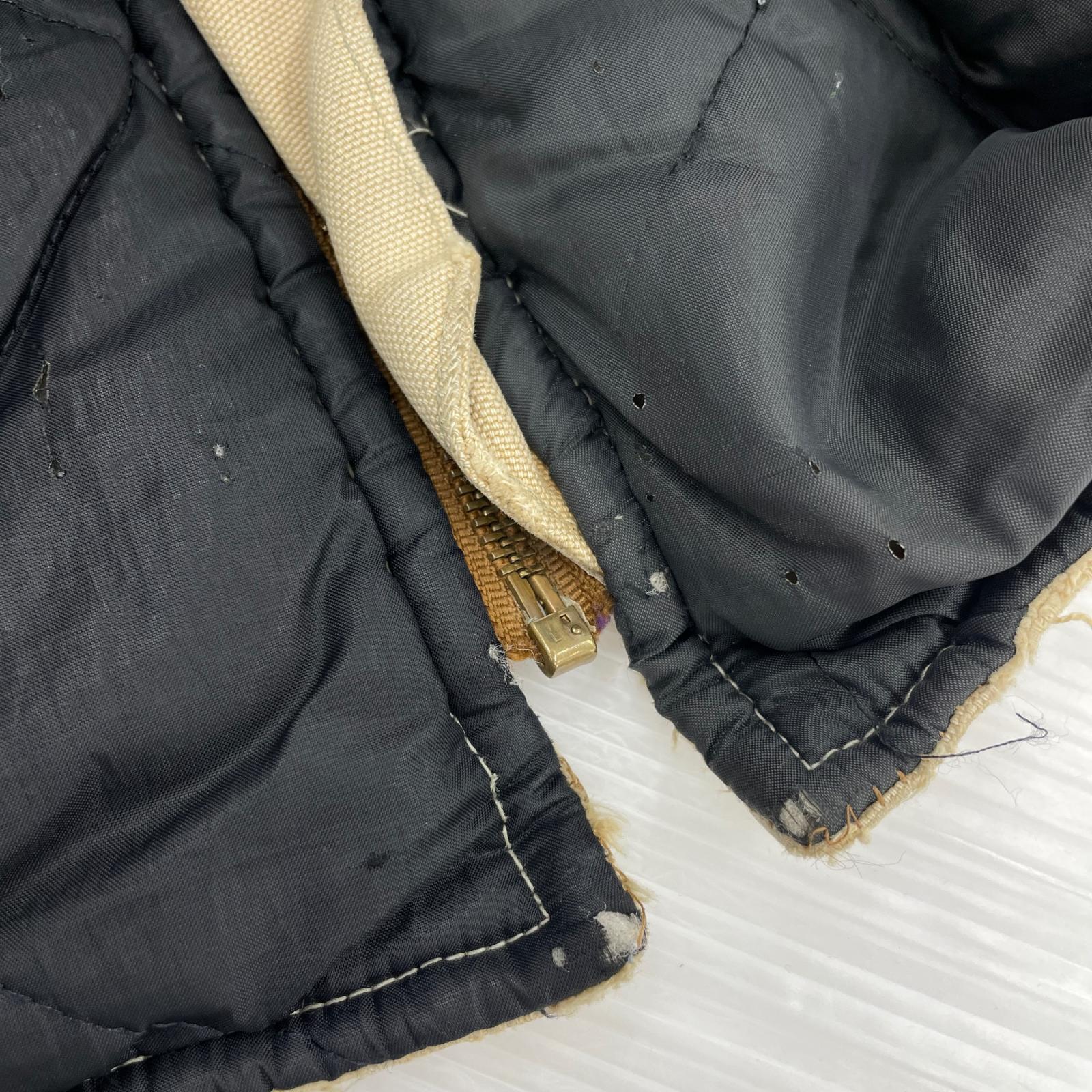 ジャケット 80s~90ｓ Carhartt ダッグベスト ベージュ　　 ベージュ