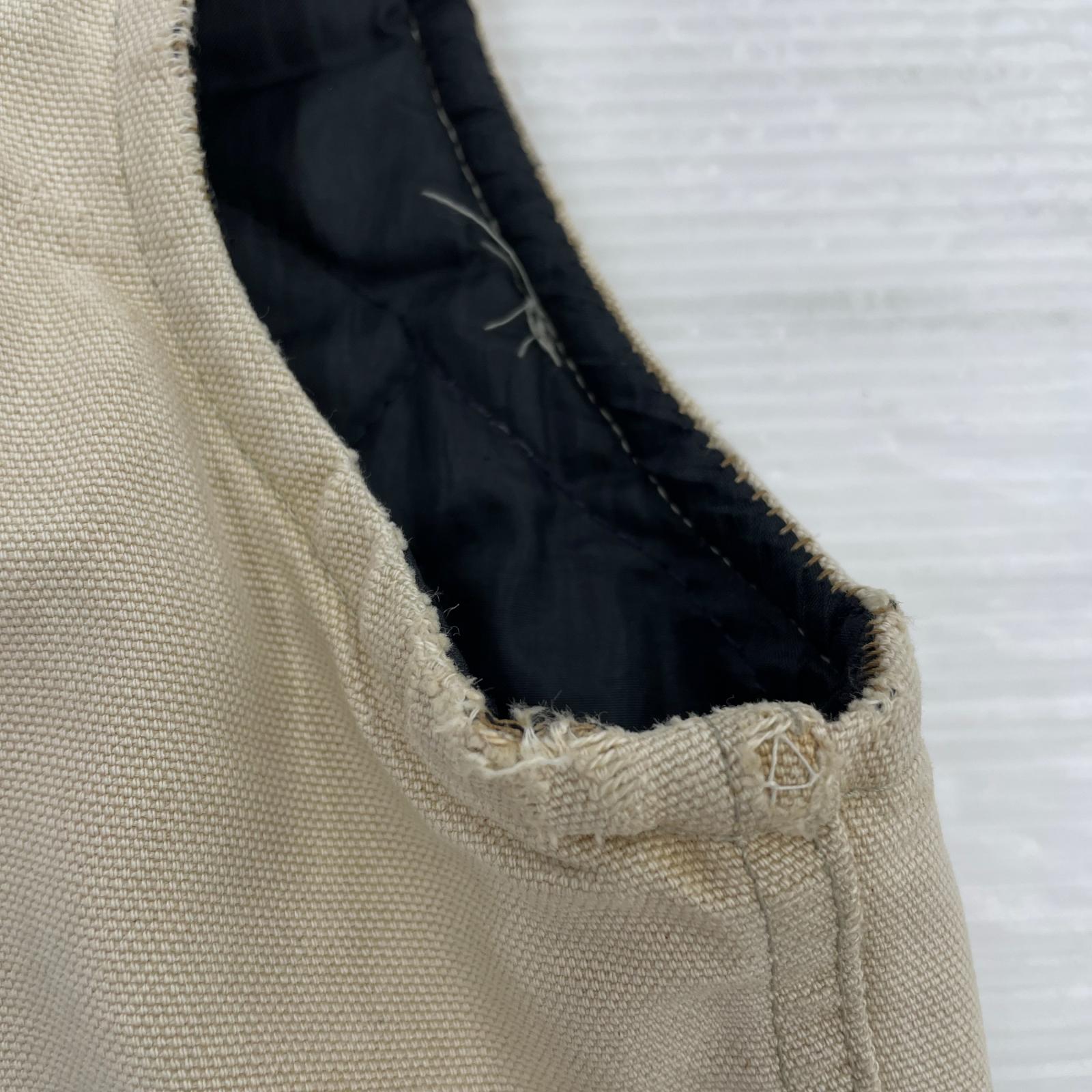 ジャケット 80s~90ｓ Carhartt ダッグベスト ベージュ　　 ベージュ
