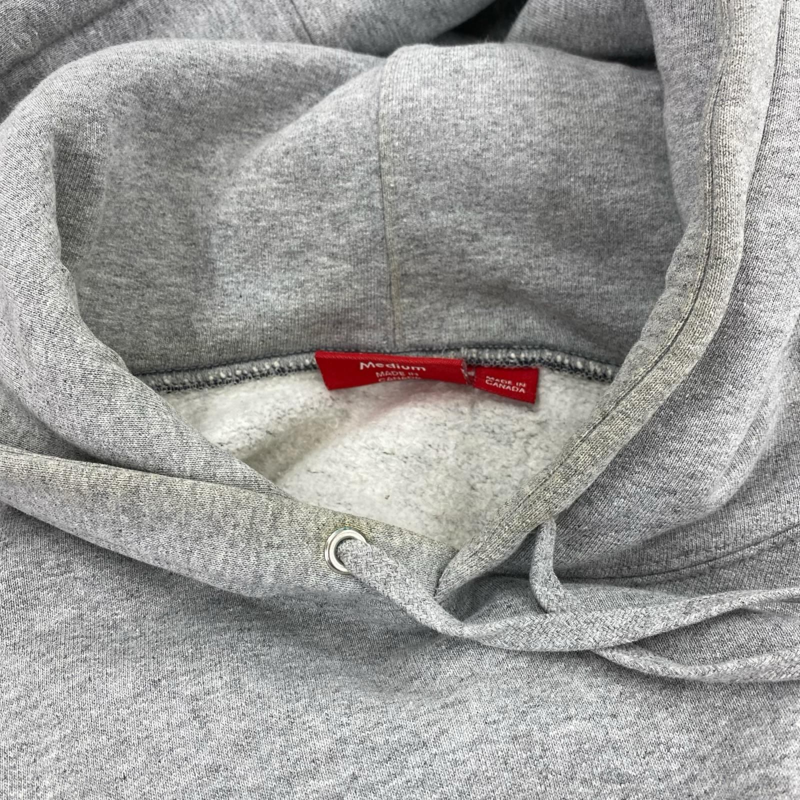 パーカー 21AW S Logo Split Hooded Sweatshirt（M） M グレー