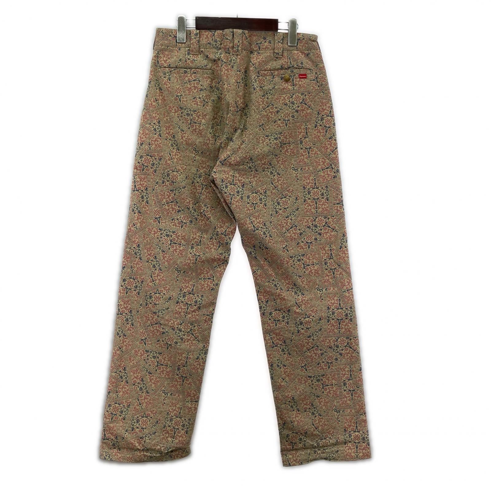 パンツ Work Pant Floral Cards