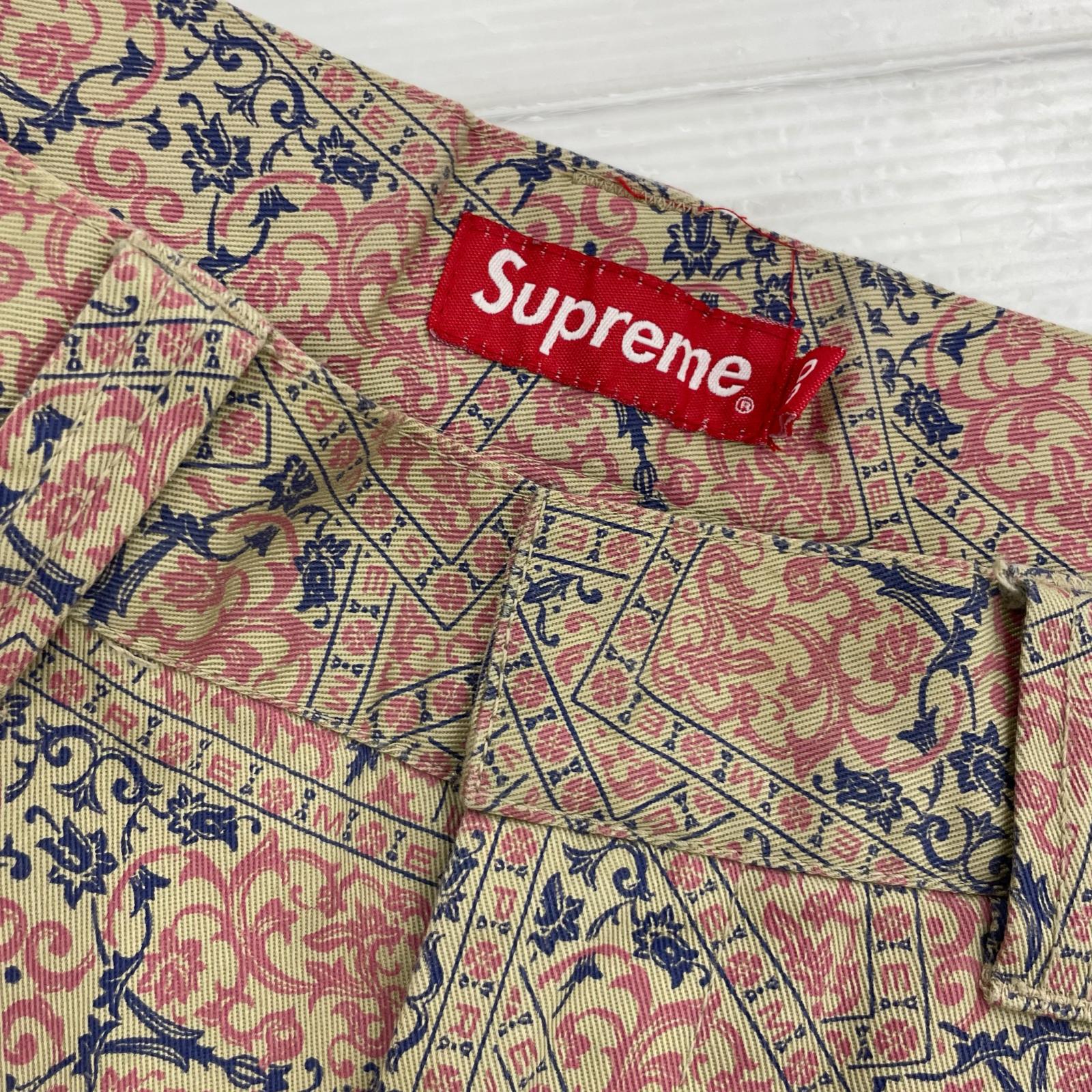 パンツ Work Pant Floral Cards