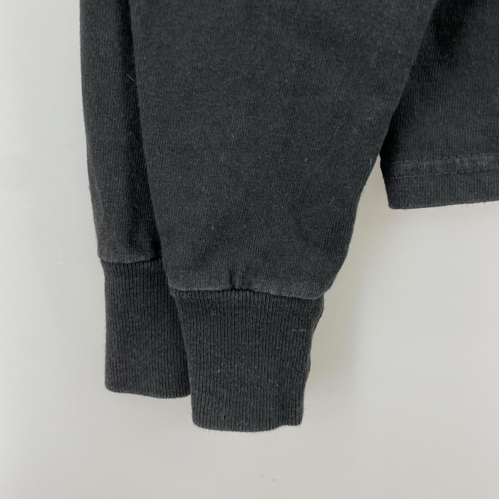 長袖Ｔシャツ Skull Wings L/S L ブラック