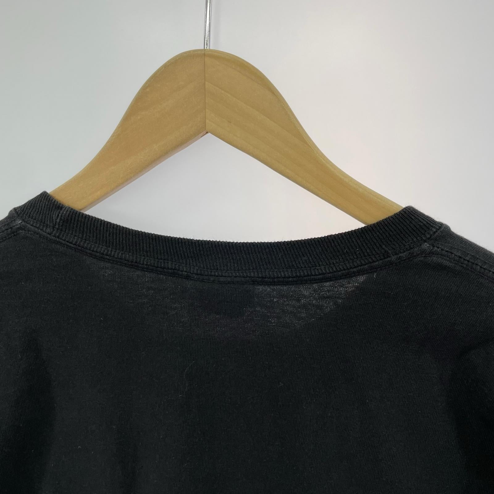 長袖Ｔシャツ Skull Wings L/S L ブラック