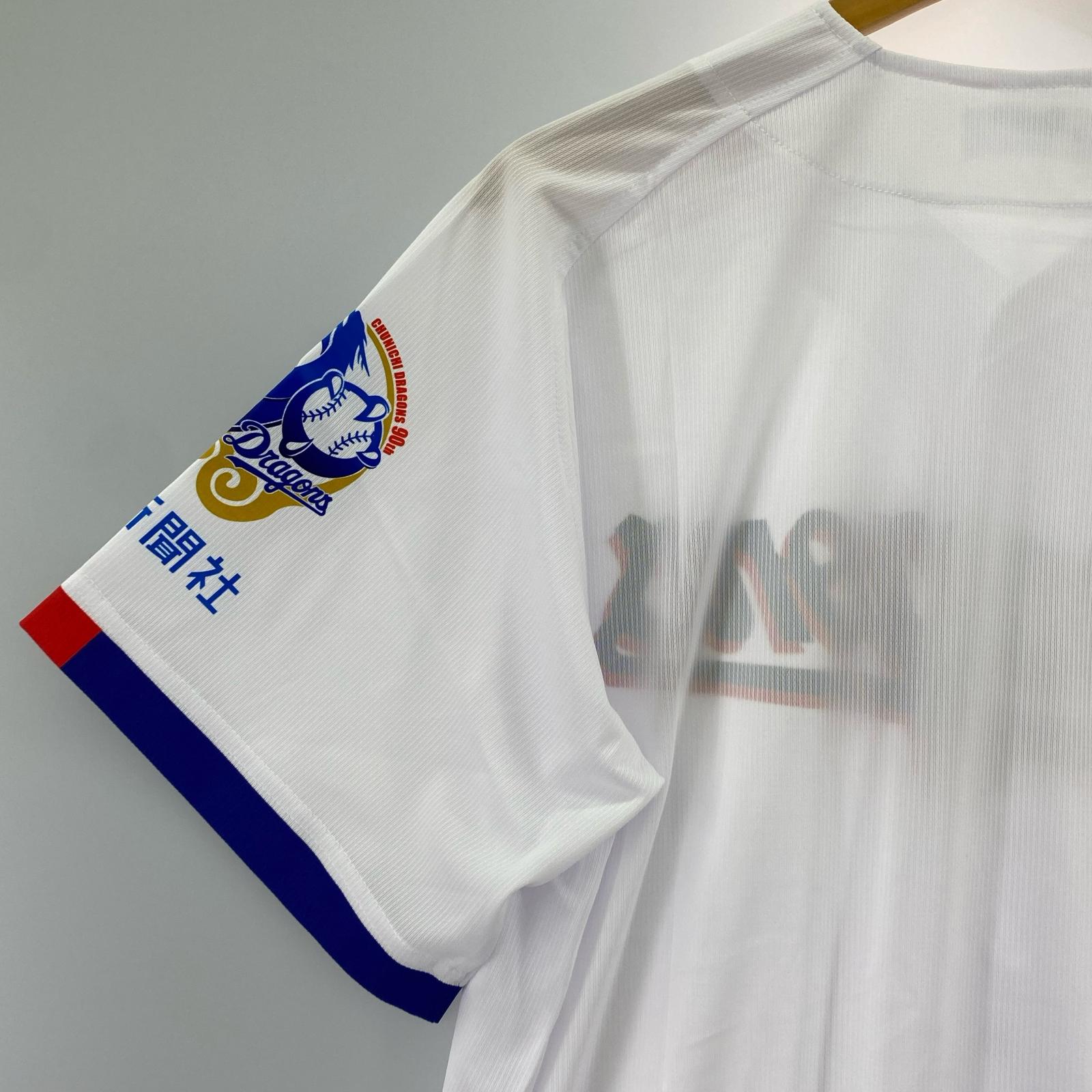 半袖Ｔシャツ 中日ドラゴンズ 90thサポーターズユニホーム ホーム フリーサイズ 背番号無 フリー