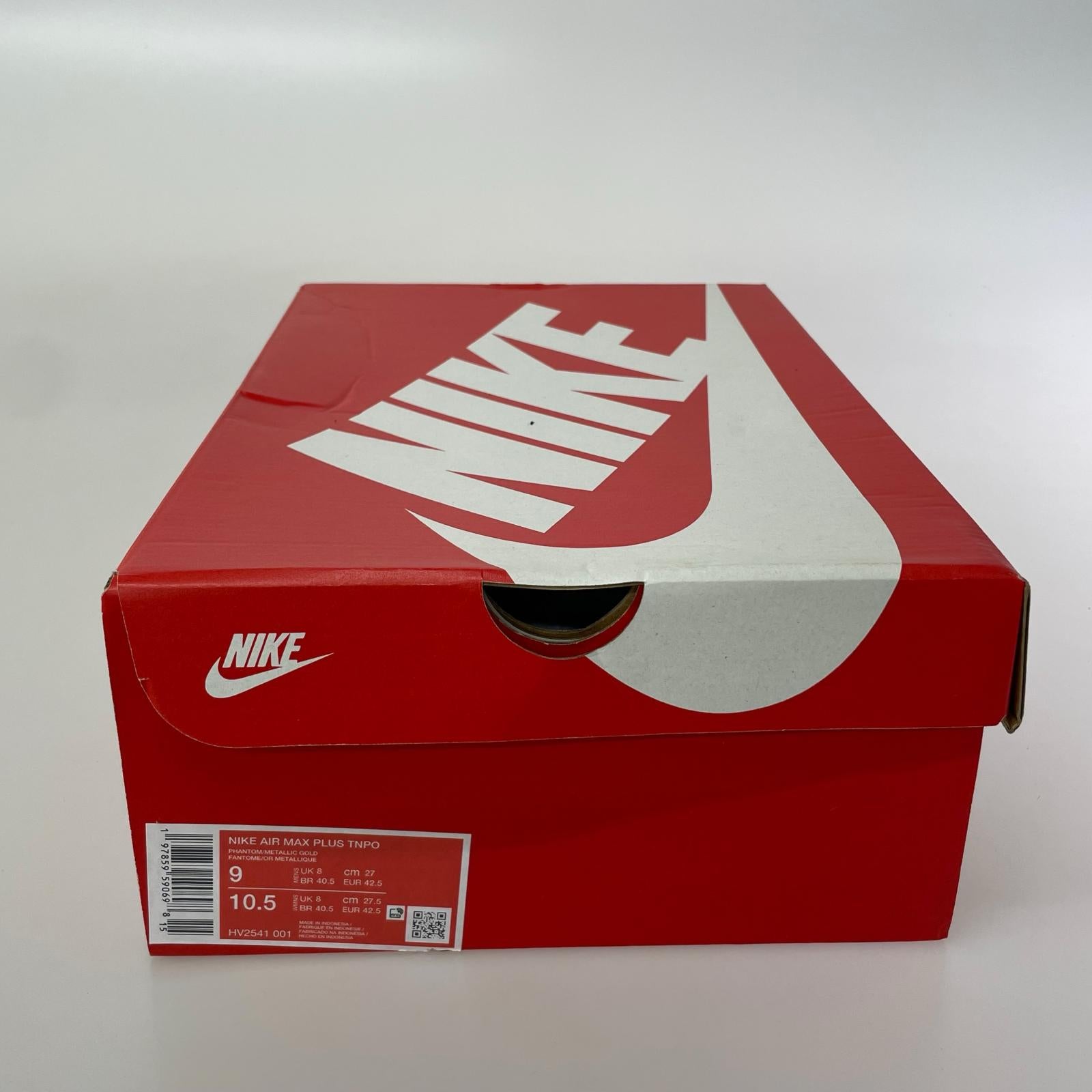 スニーカー AIR MAX PLUS TIEMPO 27cm (US9 UK8 1/2 EU44) ホワイト