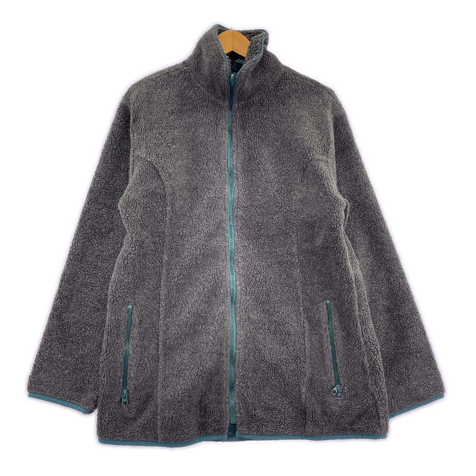 ジャケット ×L.L.Bean 90s USA製 フリースジャケット グレー