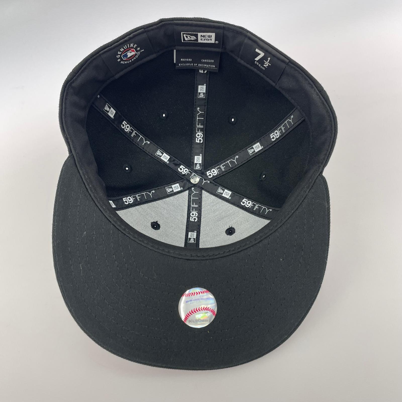 キャップ new york yankees 黒 ブラック