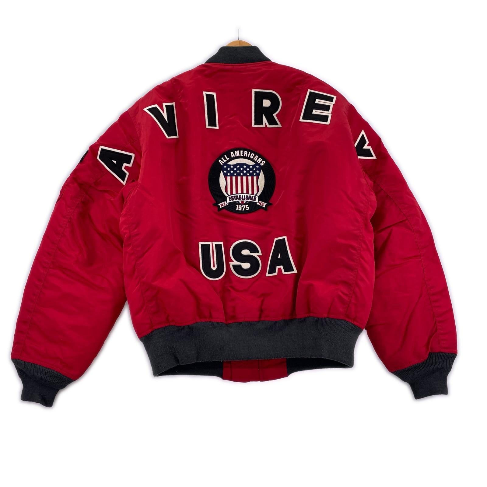 ジャケット MA-1 50th 783-5952019 RED